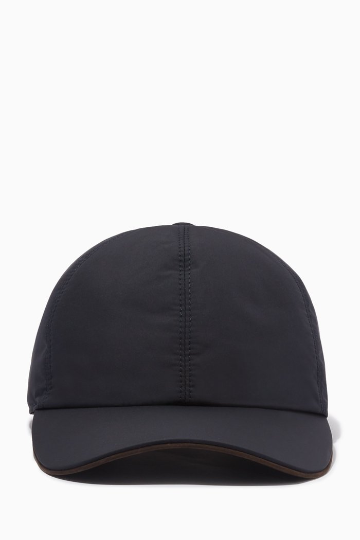 Zephyr Baseball Cap in Technical Fabric, Blue