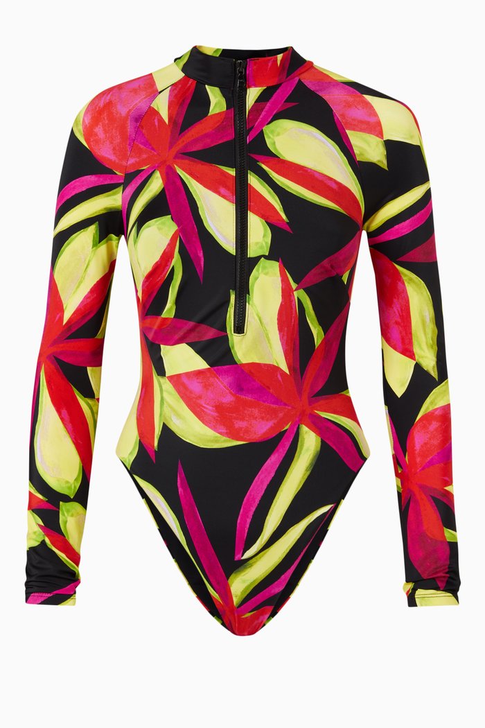 

Spring One-piece Swimsuit in Lycra, Pink