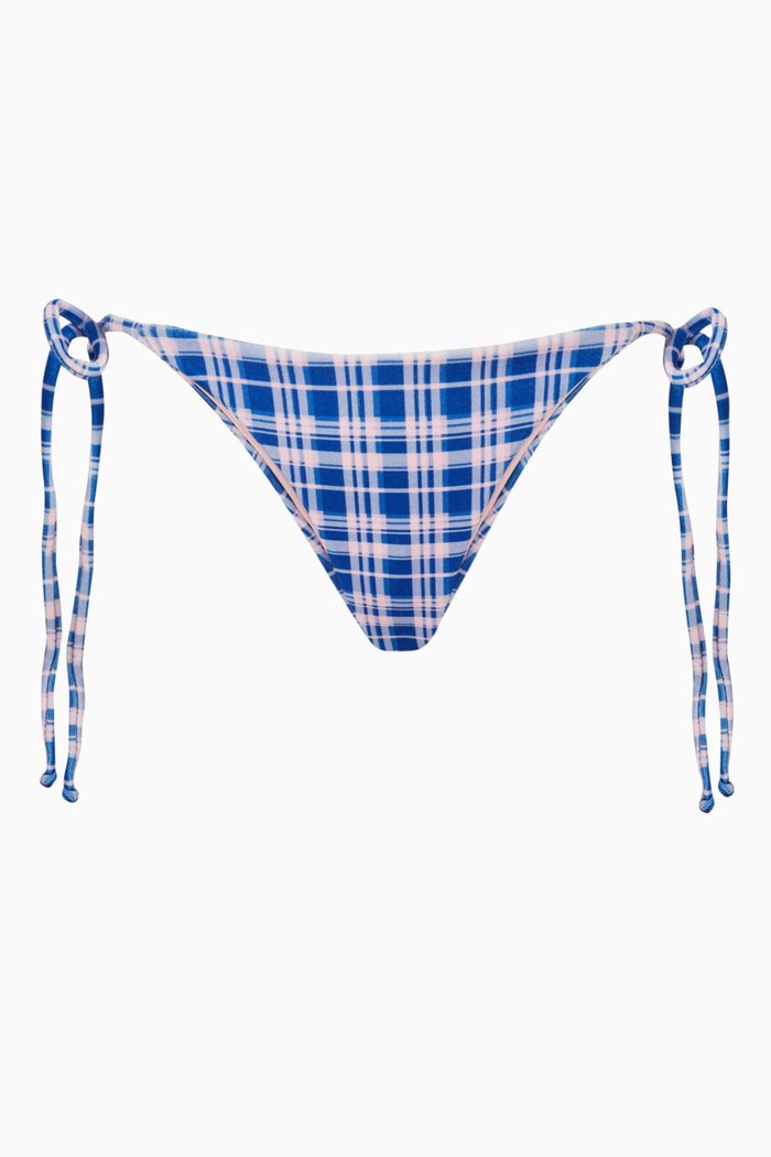 

x Gigi Hadid Keira Bikini Bottoms in Terry, Blue