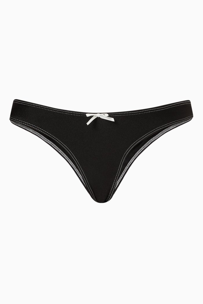 

x Gigi Hadid Katarina Bikini Bottoms, Black