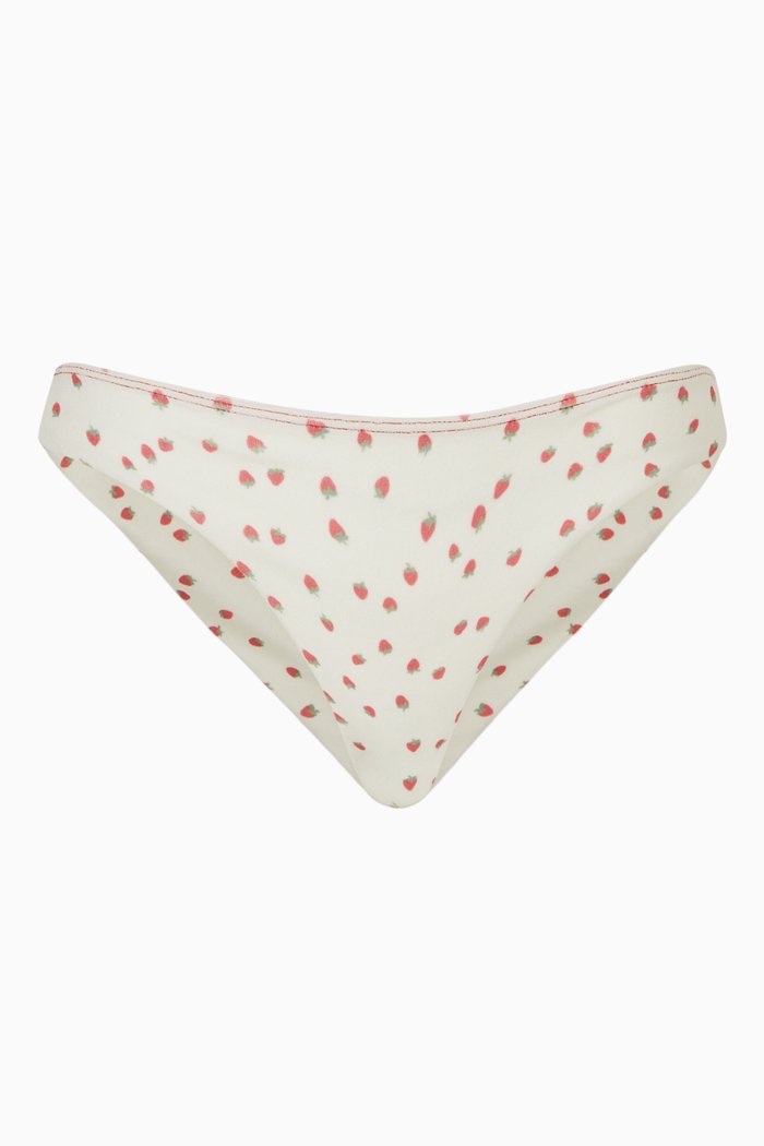 

x Gigi Hadid Dawson Bikini Bottoms in Terry, White