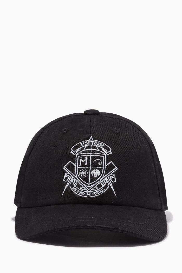 

Baseball Cap in Cotton Canvas, Black