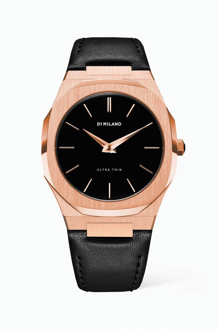 

Ultra Thin Watch, 40mm, Black