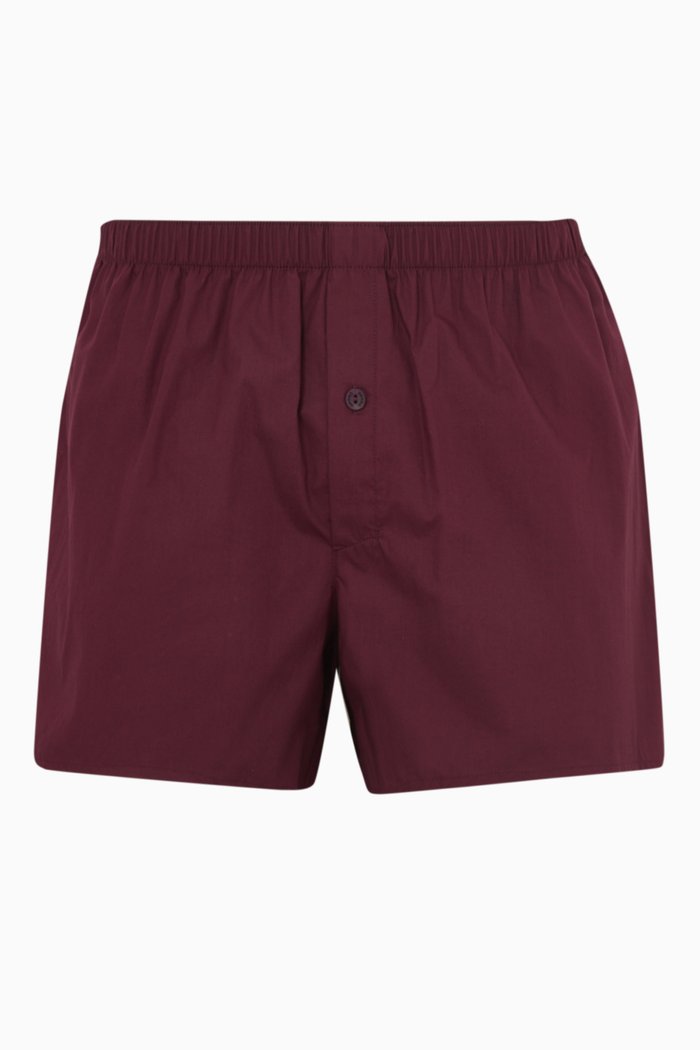 

Woven Boxers in Cotton, Red
