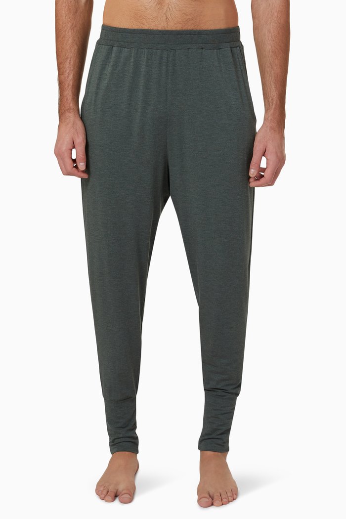 

Crop Pants in Viscose, Grey
