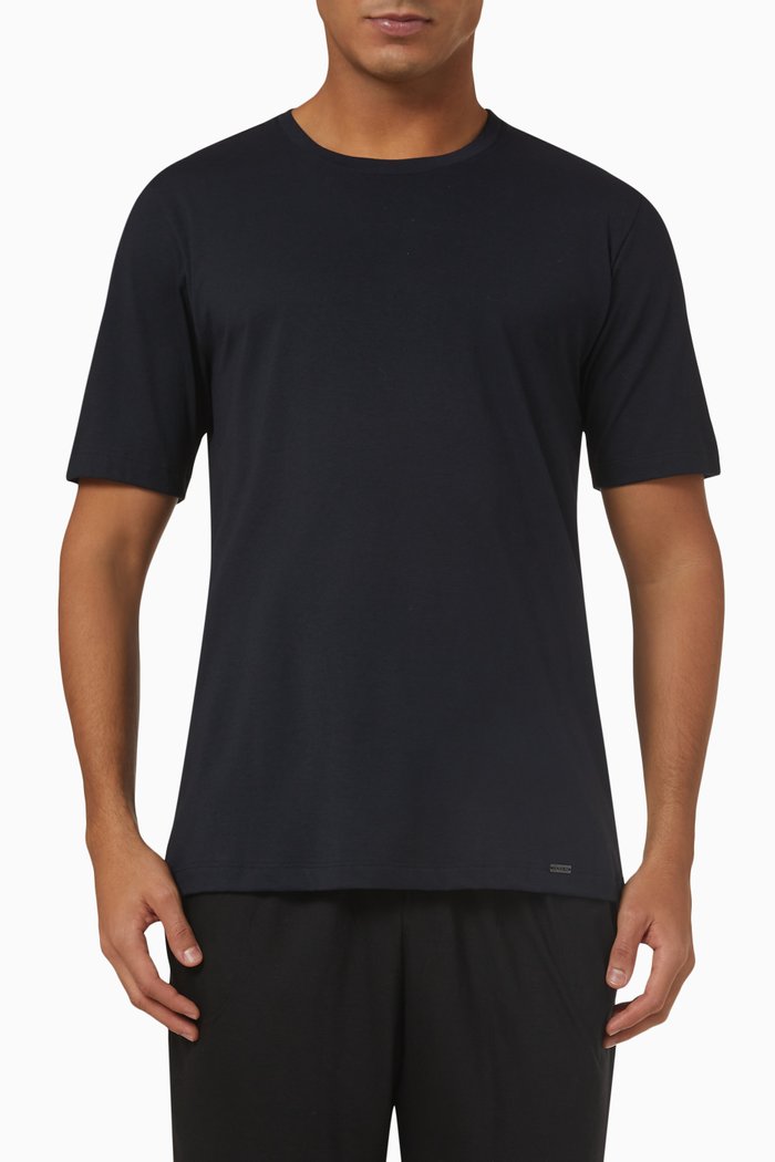 

Living T-shirt in Cotton, Black