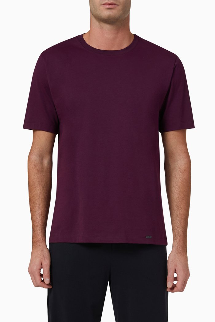

Living T-shirt in Cotton, Red