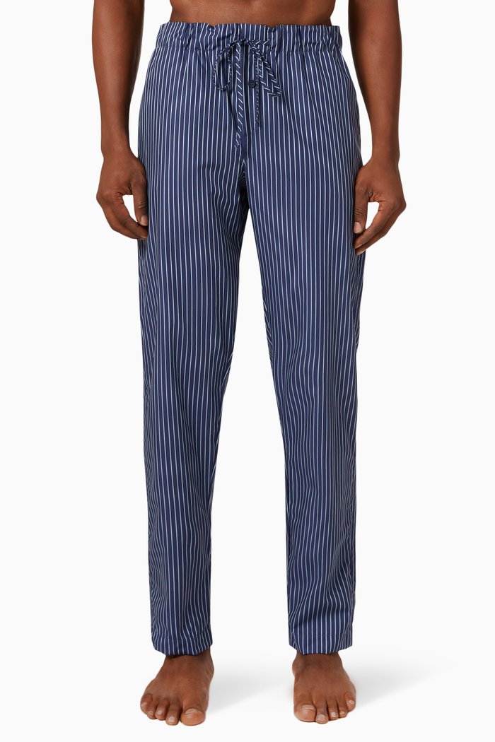 

Night & Day Pants in Cotton, Blue