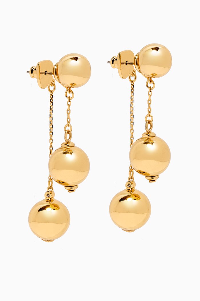 

Have a Ball Drop Earrings in Metal, Gold