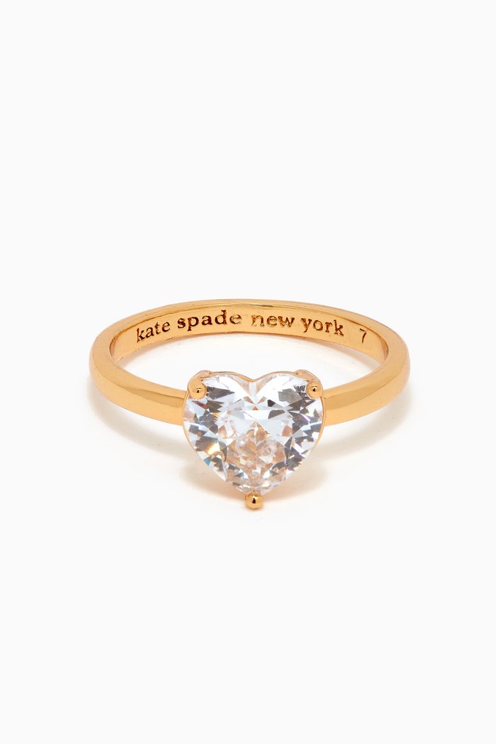 

My Love Heart Ring in Metal, Gold