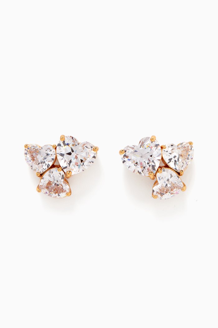 

My Love Cluster Earrings in Metal, Gold