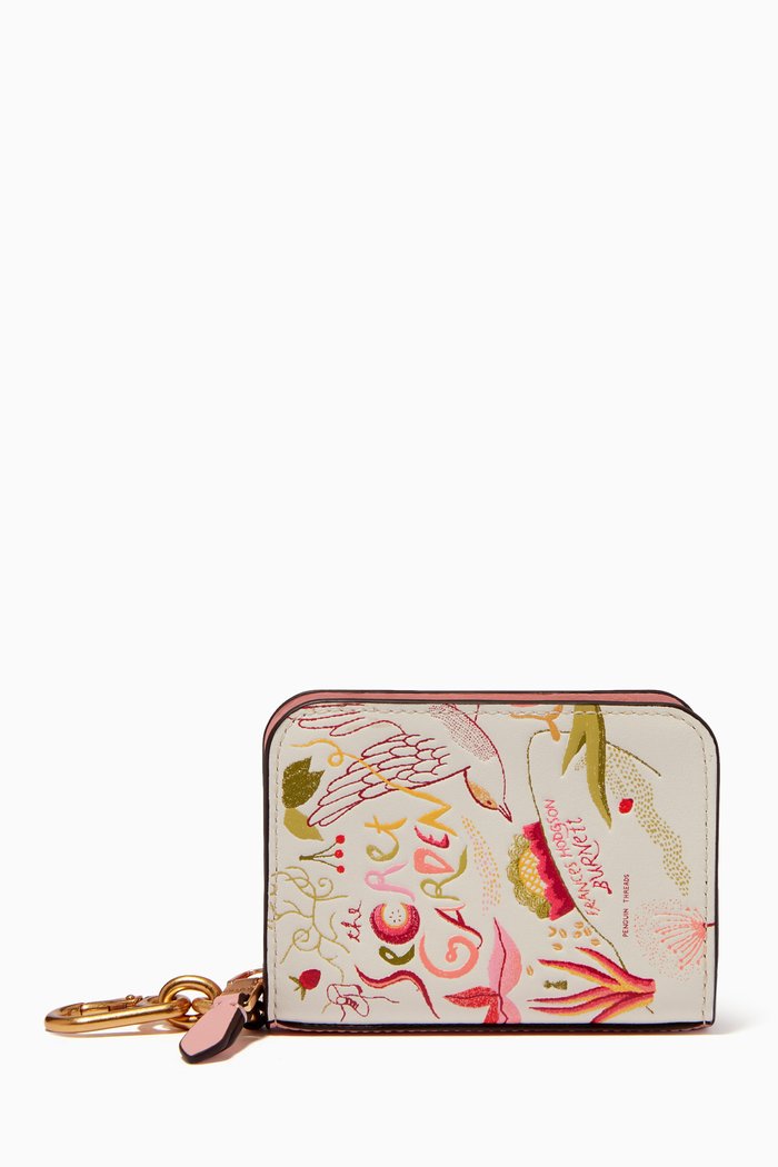 

Storyteller Secret Garden Coin Purse in Leather, Multicolour