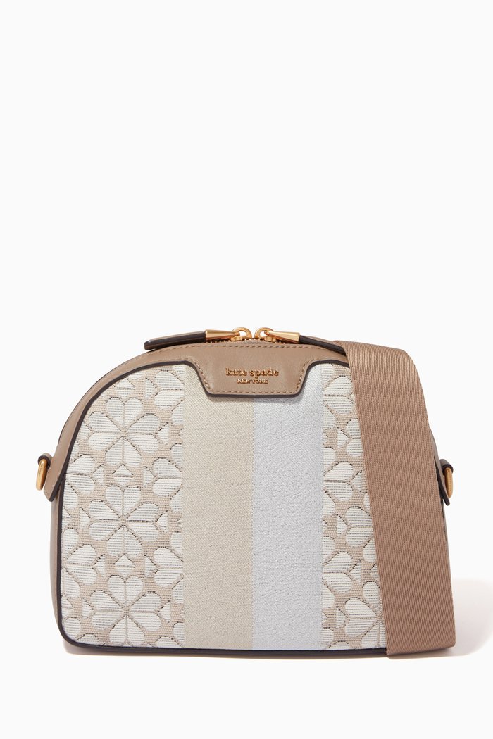 

Spade Flower Addy Dome Crossbody Bag in, Brown