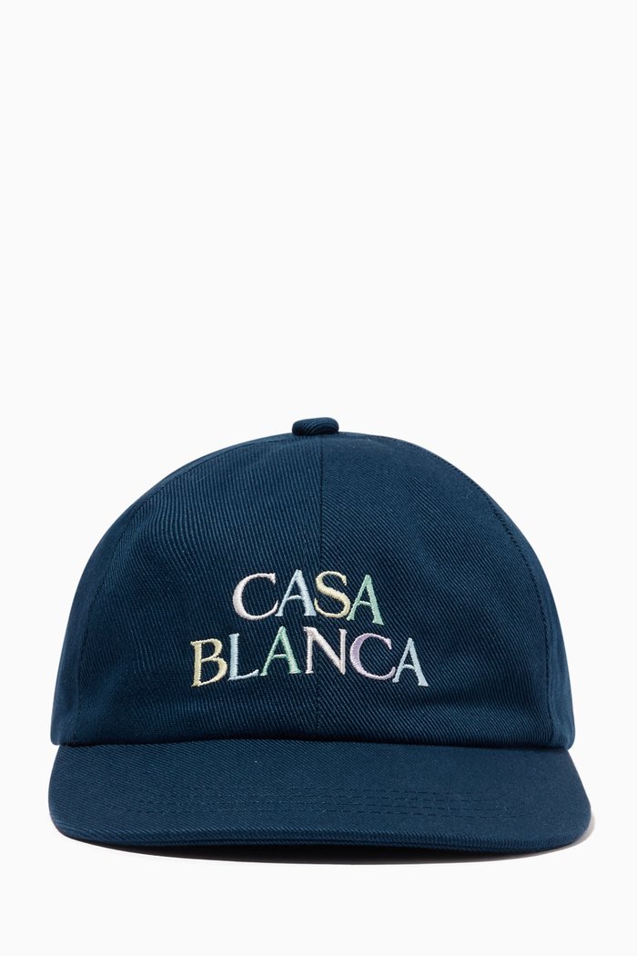 

Tennis Club Icon Cap in Cotton Twill, Blue