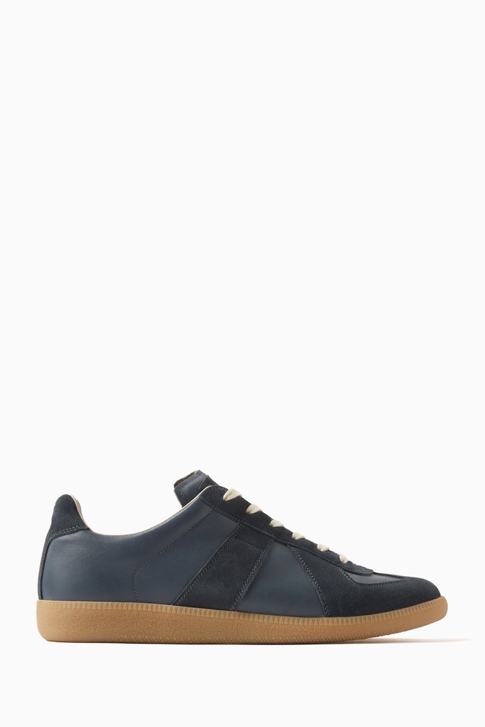 

Replica Sneakers in Nappa Leather & Suede, Multicolour