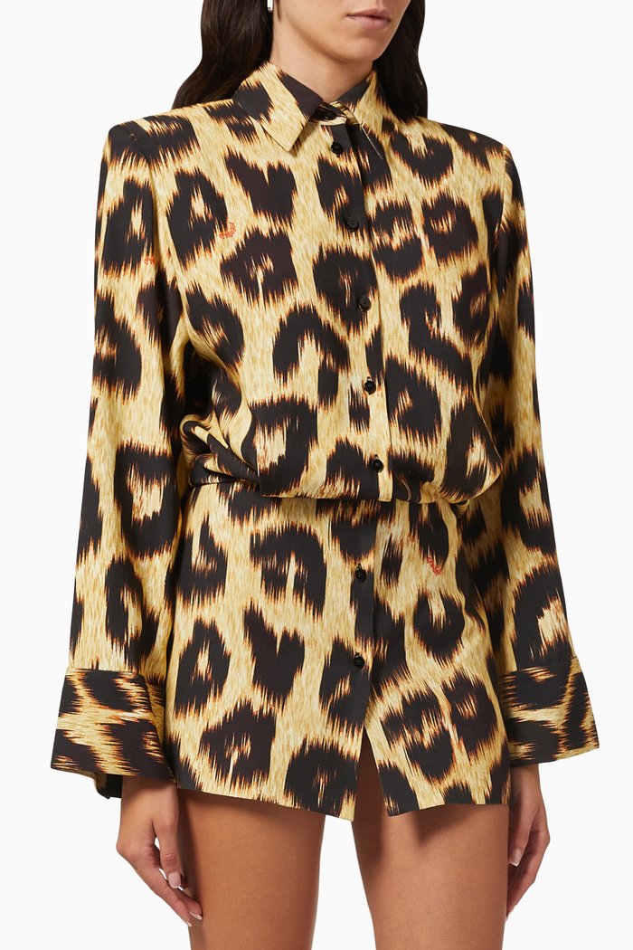 

Margot Dress in Twill, Brown