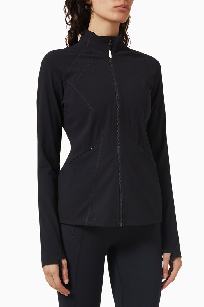 

Swift Vixen Running Jacket in Nylon, Black