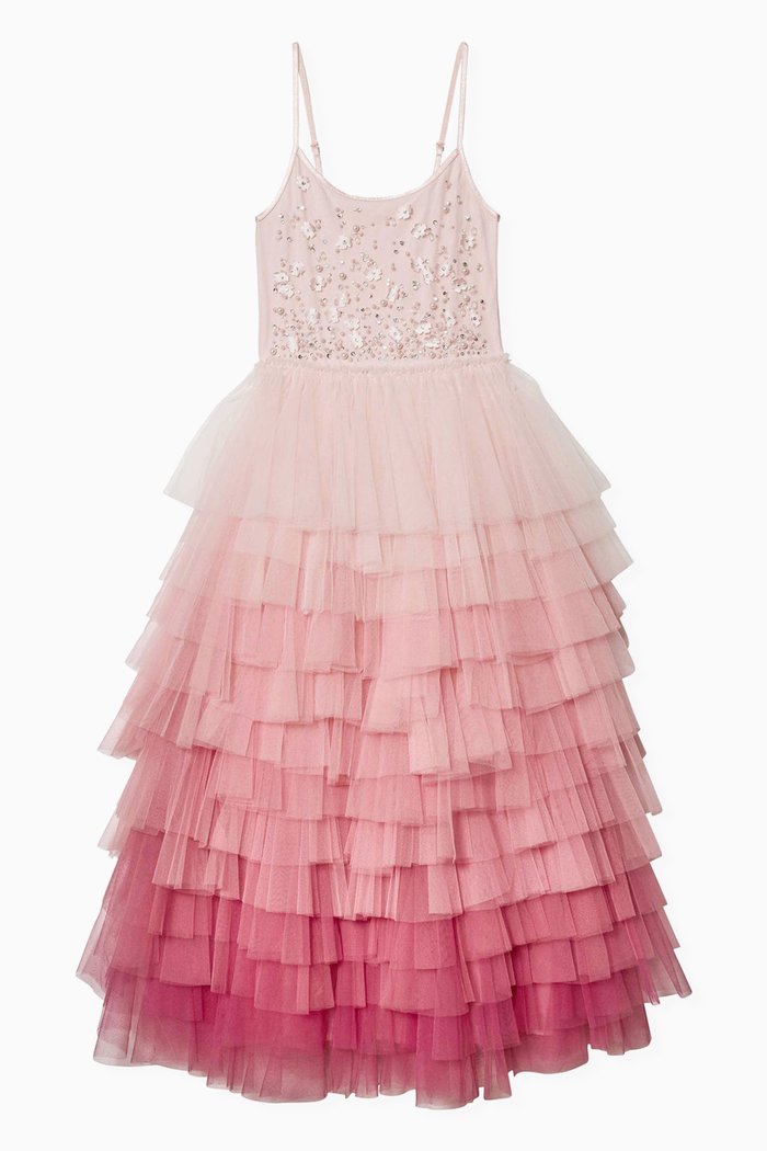 

Divine Daisy Tutu Dress in Cotton & Nylon, Pink