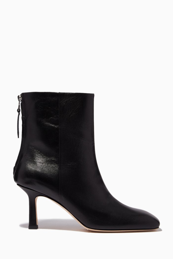 

Lola 75 Ankle Boots in Nappa, Black