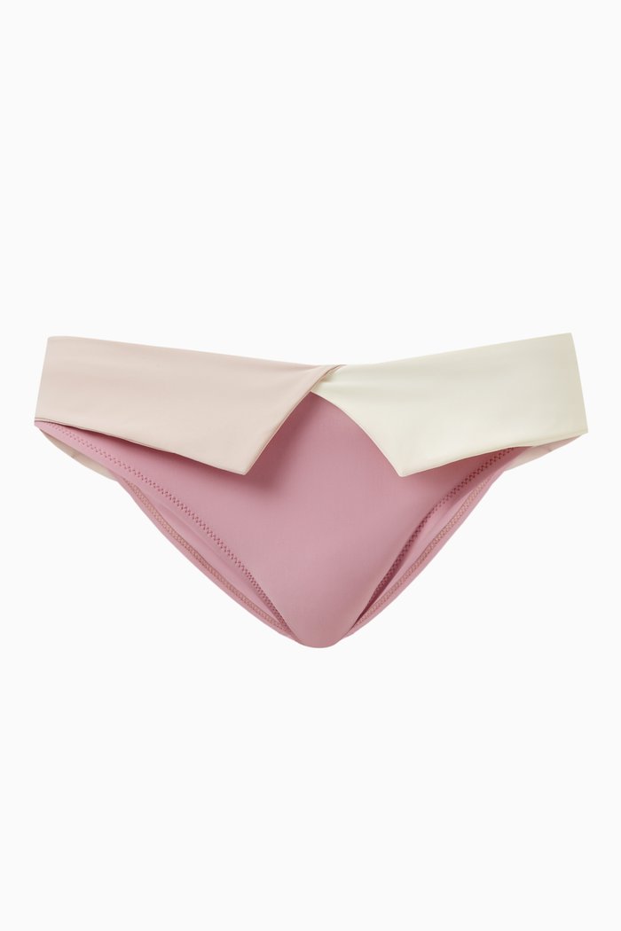 

Capri Colour-block Bikini Briefs, Pink