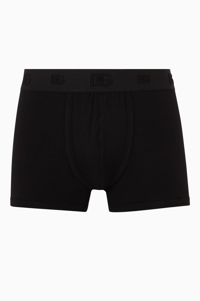 

Boxer Briefs in Cotton Jersey, Black