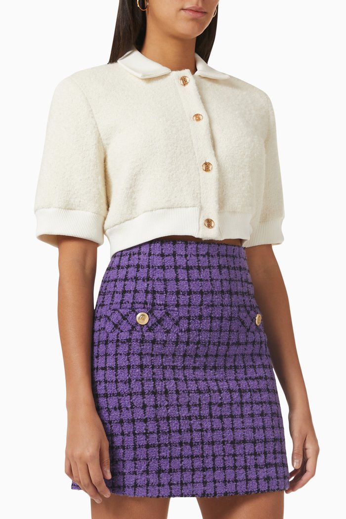 Temara Crop Jacket, Neutral