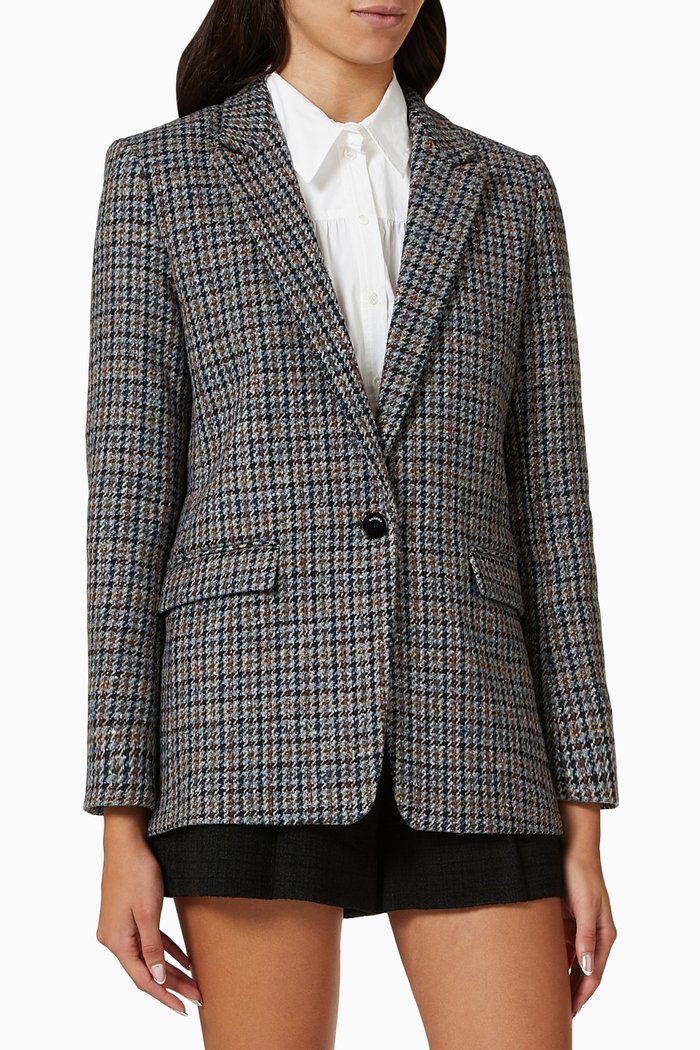 

Bamby Checkered Blazer, Multicolour