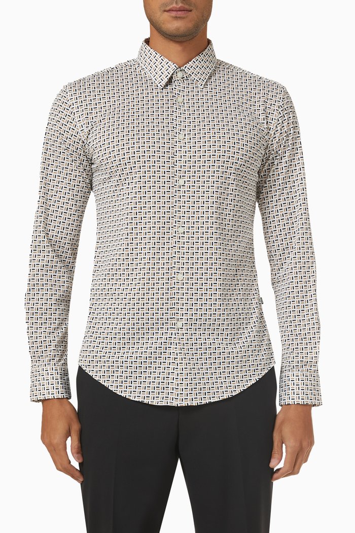

Slim Fit Shirt in Nylon, Neutral