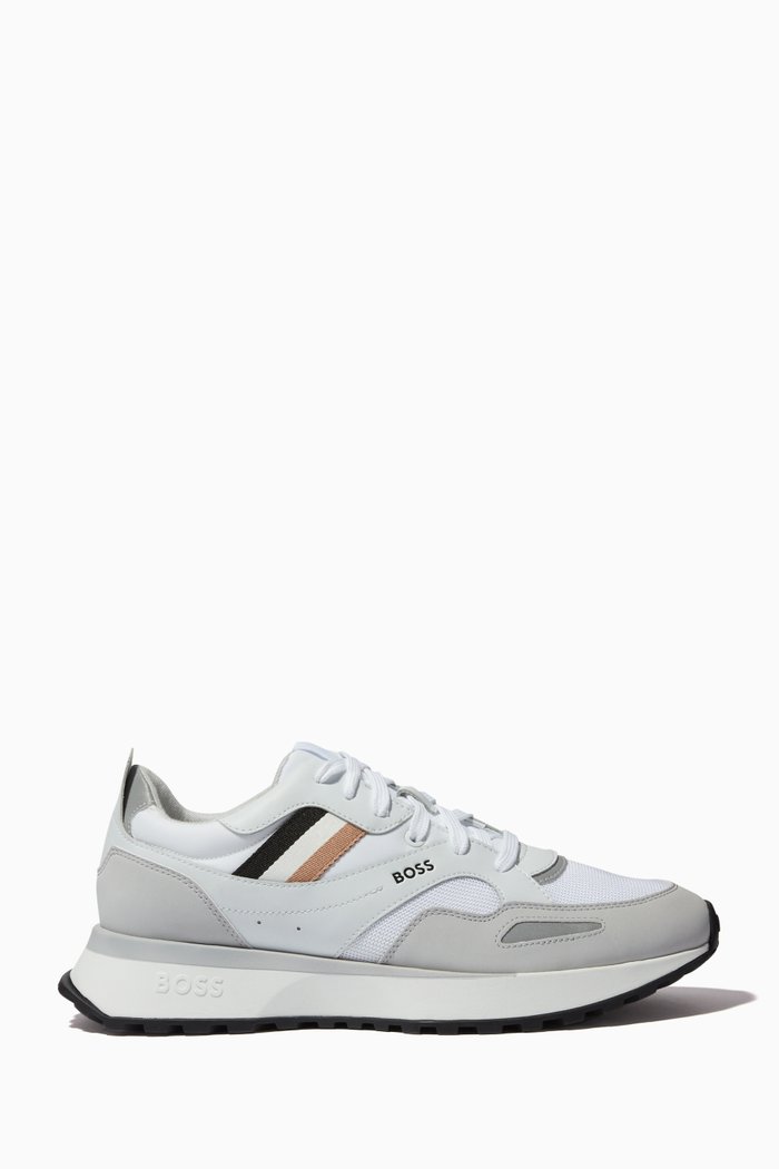 

Jonah Run Sneakers in Knit Mesh, White