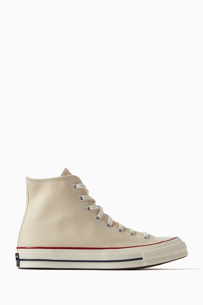 

Chuck 70 Sneakers in Cotton Canvas, Neutral