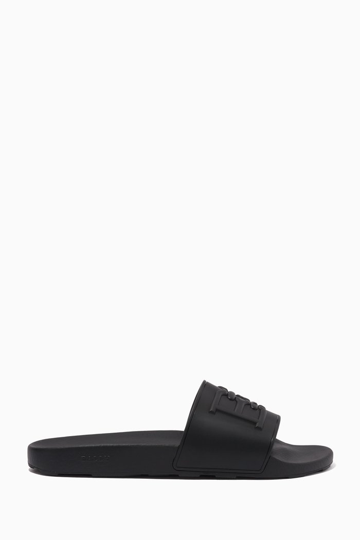 

Scotty Slides in Rubber, Black