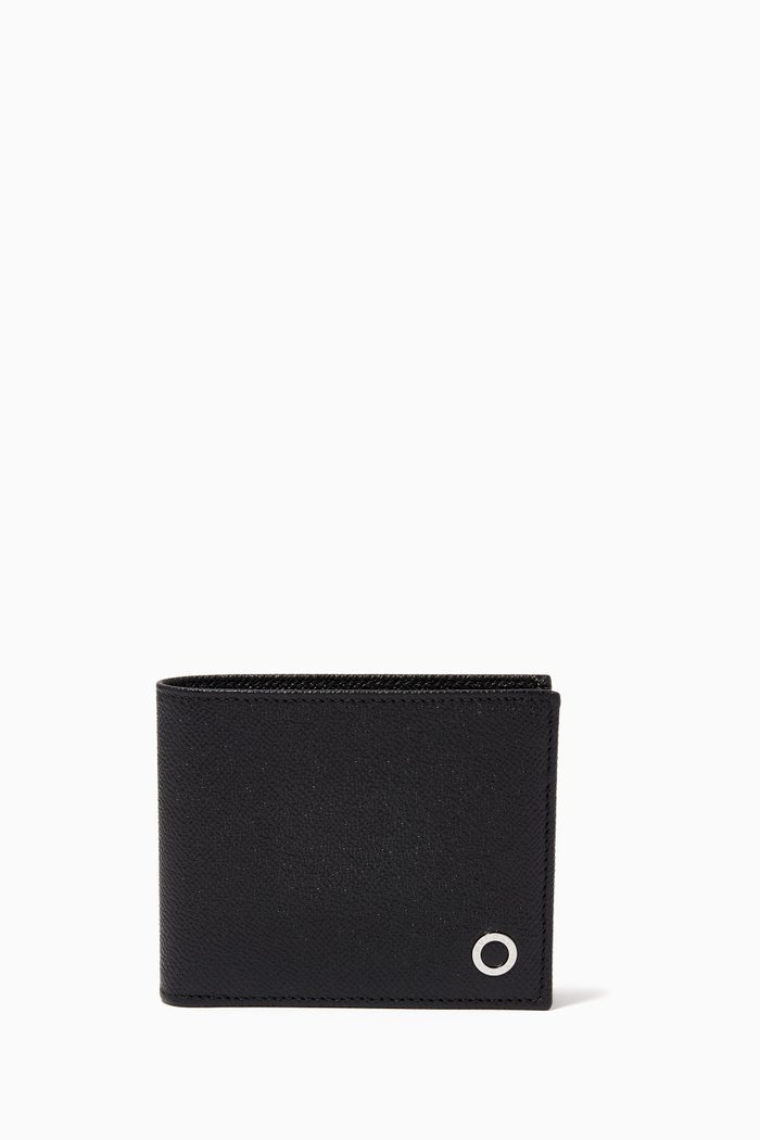 

Bvlgari Bvlgari Wallet in Grain Leather, Black