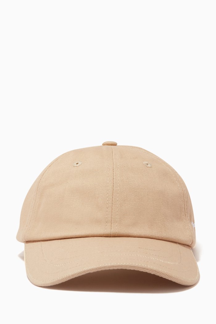 

La Casquette Signature Baseball Cap in Cotton, Neutral