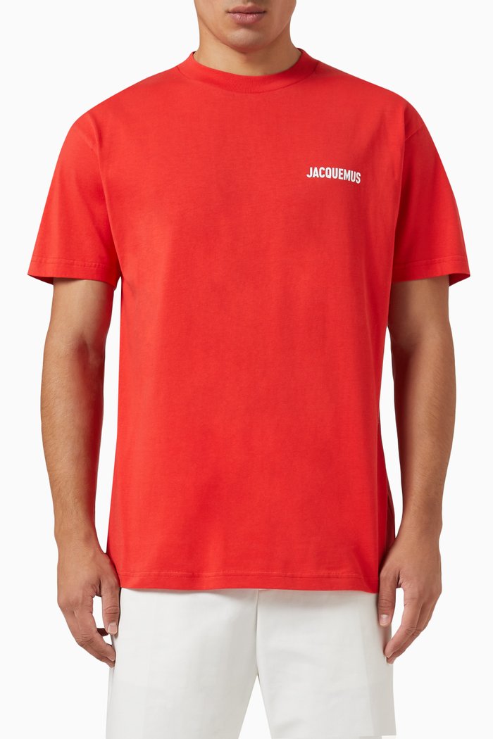 

Logo T-shirt in Cotton-jersey, Red