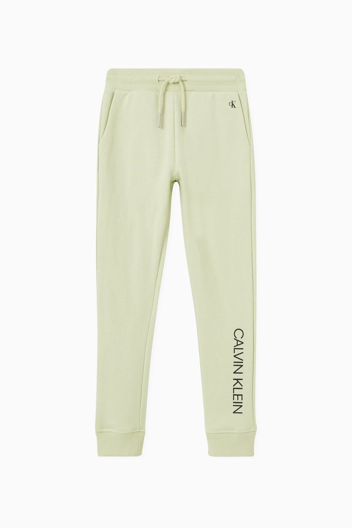 

Logo Sweatpants in Cotton, Green