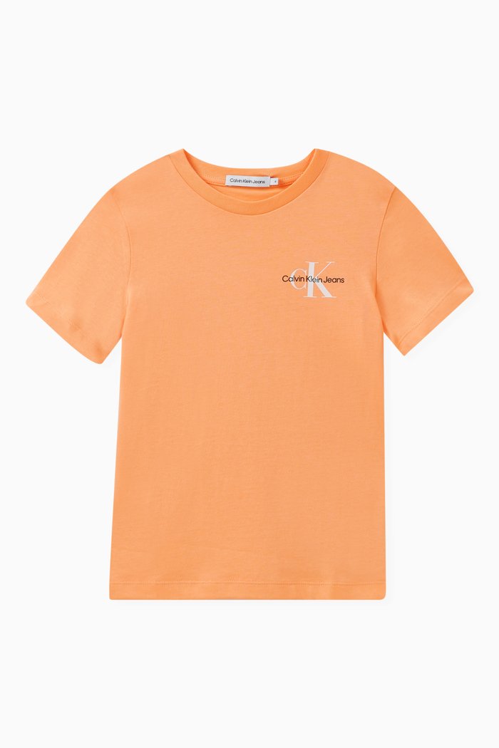 

Logo T-shirt in Cotton, Orange
