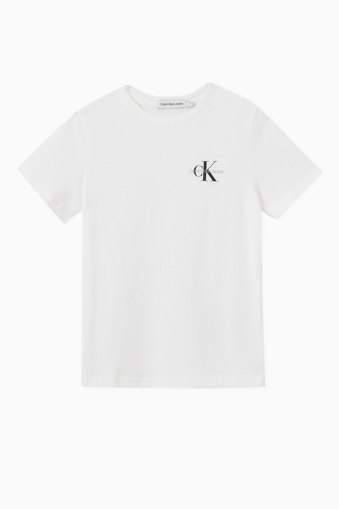 

Mini Logo T-shirt in Cotton, White