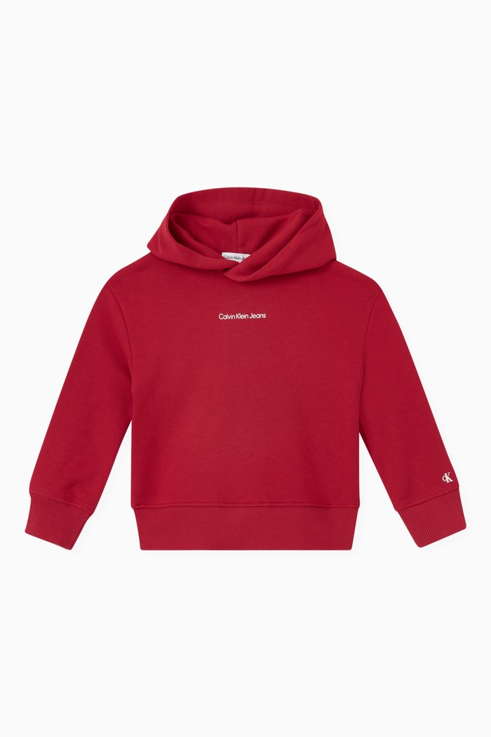 

Logo Hoodie in Cotton-blend, Purple