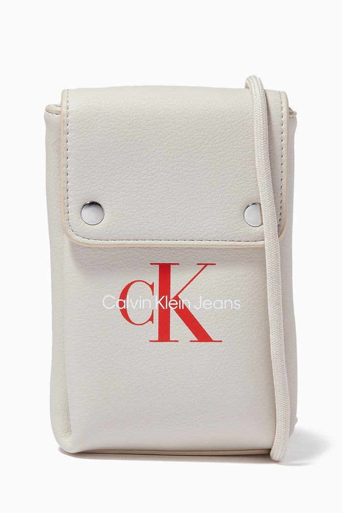 

Logo Phone Bag in Polyurethane, Neutral