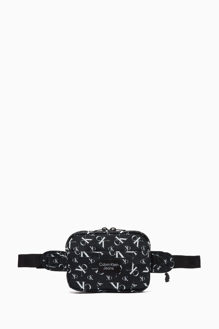 

Monogram Waistbag in Polyester, Black