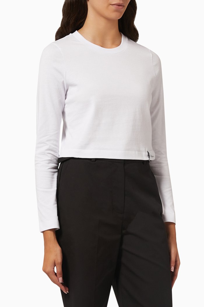 

Logo T-shirt in Cotton-jersey, White