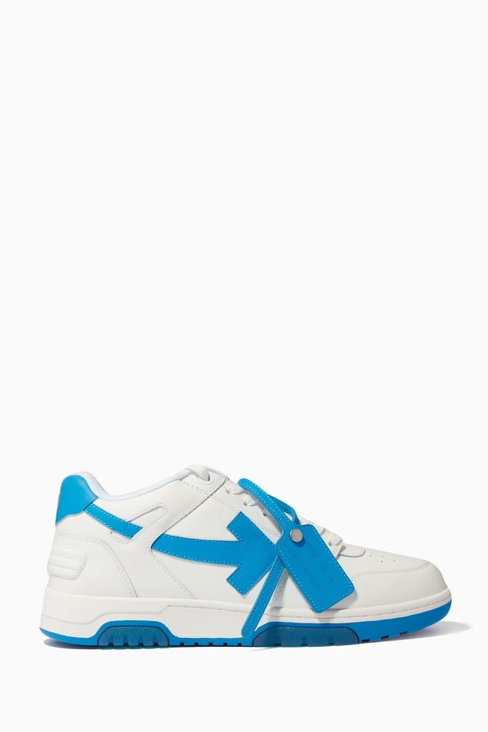 

Out of Office "OOO" Sneakers in Calf Leather, Blue