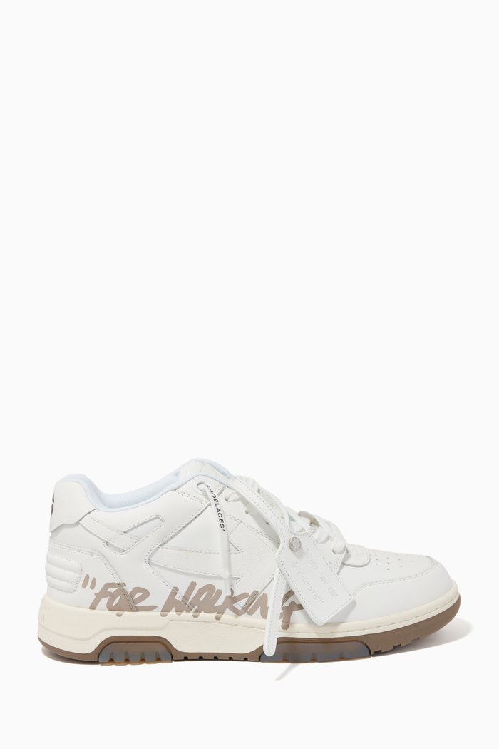 

Out of Office 'For Walking' Sneakers in Leather, White