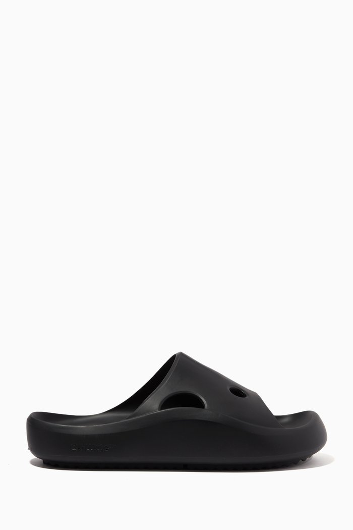 

Meteor Slides in Rubber, Black