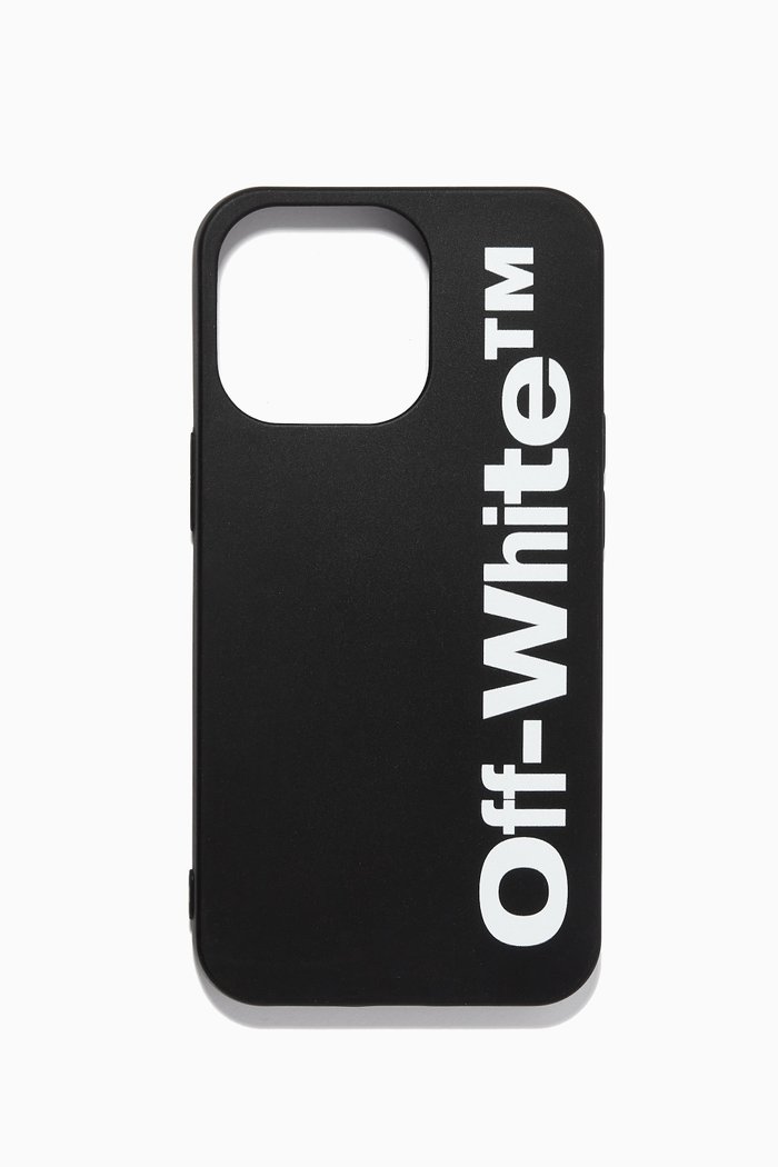 

Squashed Off iPhone 13 Pro Case in PU, Black