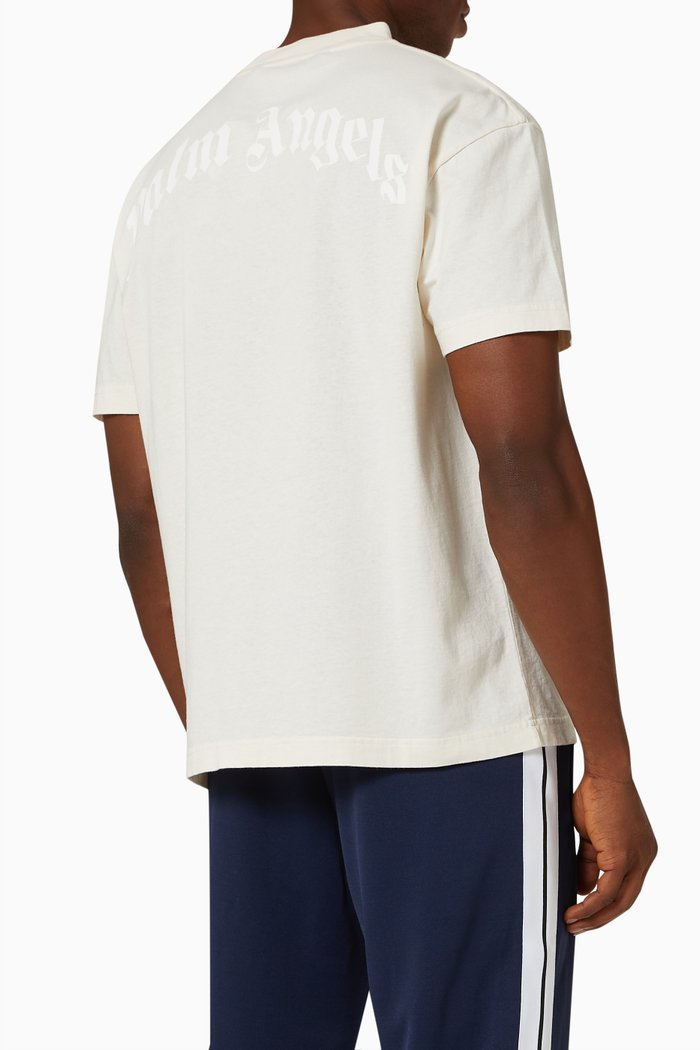 

Bear Logo T-shirt in Cotton Jersey, Neutral