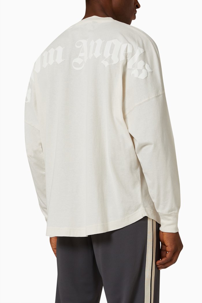 

Classic Logo Oversized T-shirt in Cotton-jersey, Neutral