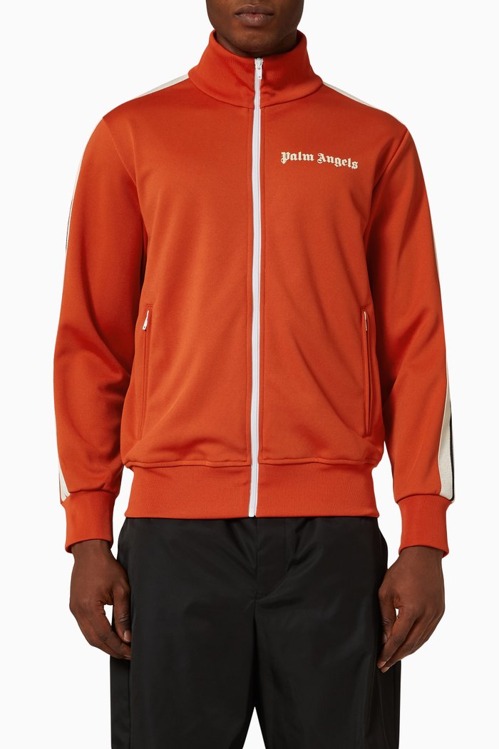 

Classic Track Jacket in Technical Fabric, Red