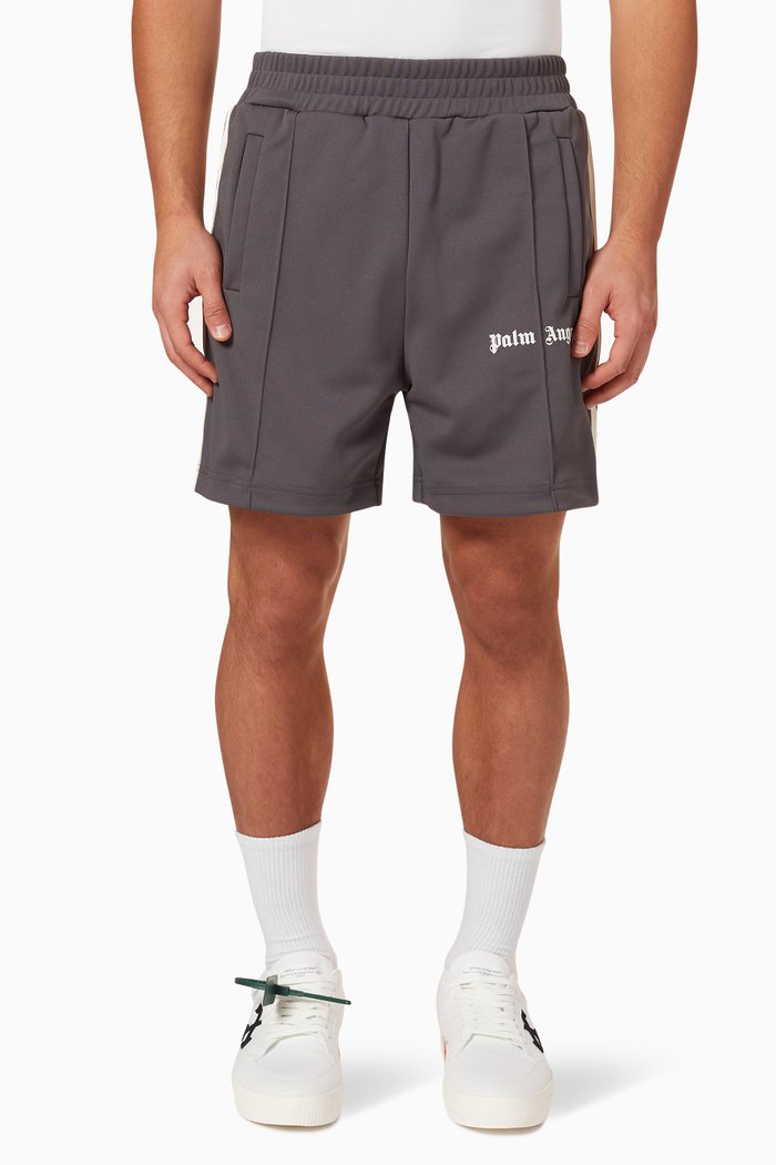 

Track Shorts in Cotton, Black