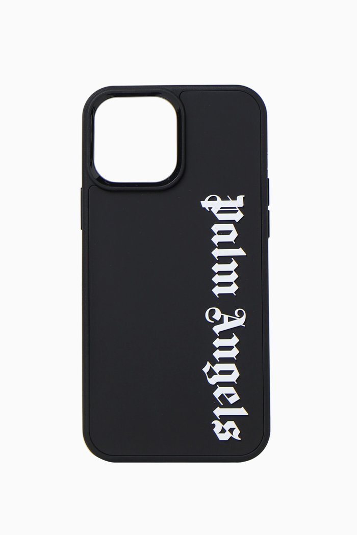 

Logo iPhone 13 Pro Max Case in PU, Black